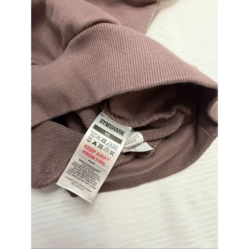 Gymshark Legacy Brown Oversized Sweatshirt Pullover Size XS